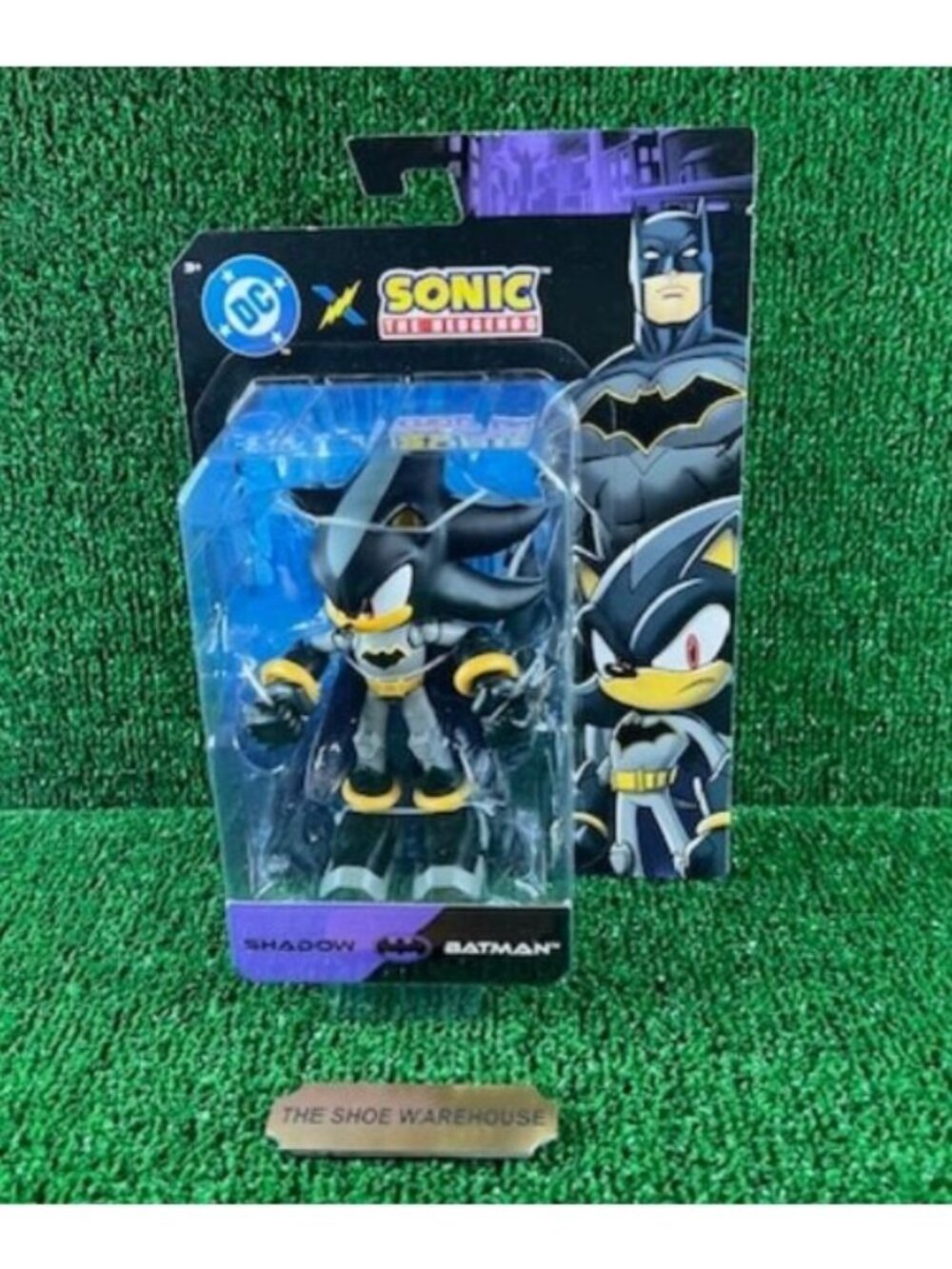 Jakks Pacific DC x Sonic The Hedgehog SHADOW BATMAN  5" Figure '25 NEW